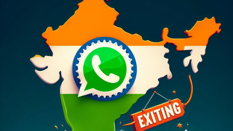 WhatsApp Threatens Exit from India Over Encryption Dispute